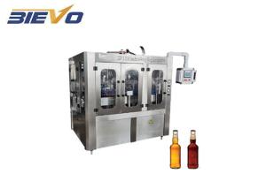 Wholesale Crown Cap Glass Bottle Carbonated Drink Filling Machine BGF12-6 from china suppliers