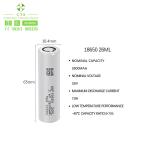 Laser weldable 3.7v 18650 2200mah 2500mah 2600mah 3000mah li-ion rechargeable
