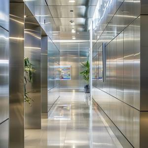 Wholesale Decorative Stainless Steel Sheets, Bronze Finish, for Luxurious Room Dividers from china suppliers