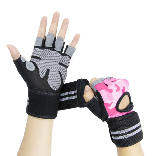 Cycling Fitness Gloves Tactical Half Finger Anti Skid Outdoor Woman Yoga