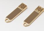 Zinc Alloy Luxury Metal Bag Accessories Fashion Rose Gold SGS Approved