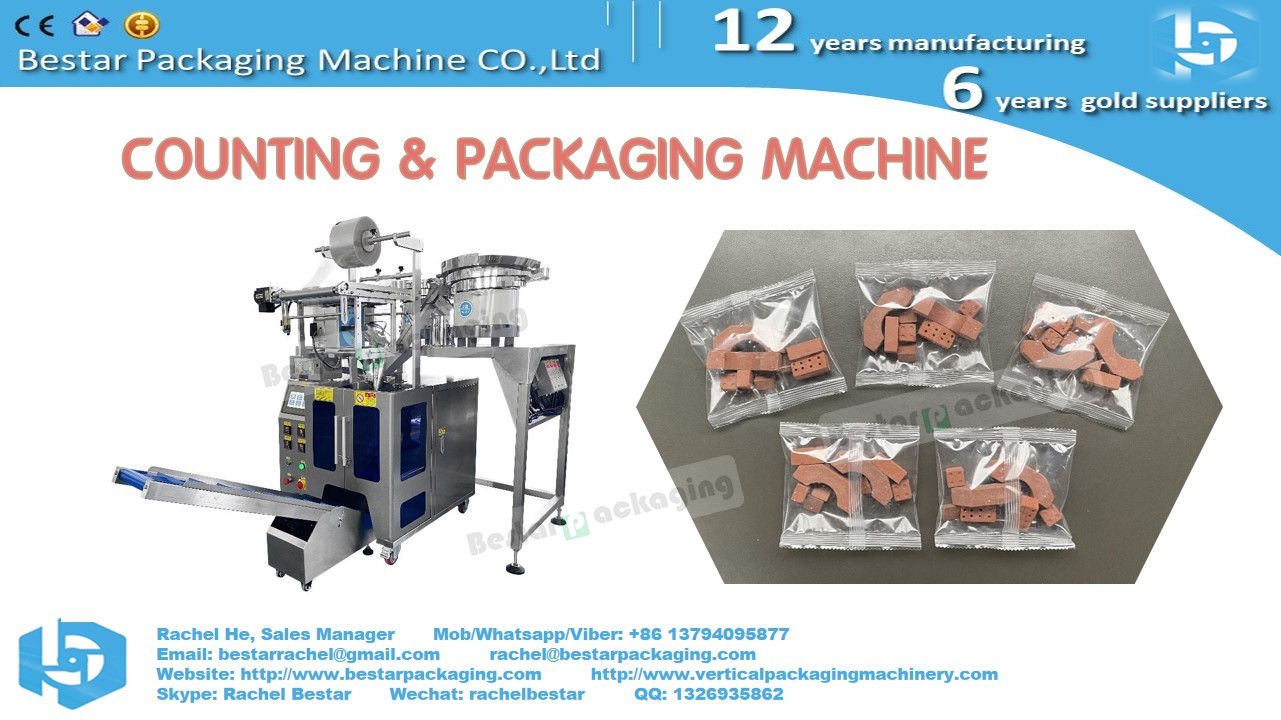 Furniture accessories, screw, dowel, eccentric gear, counting packing machine