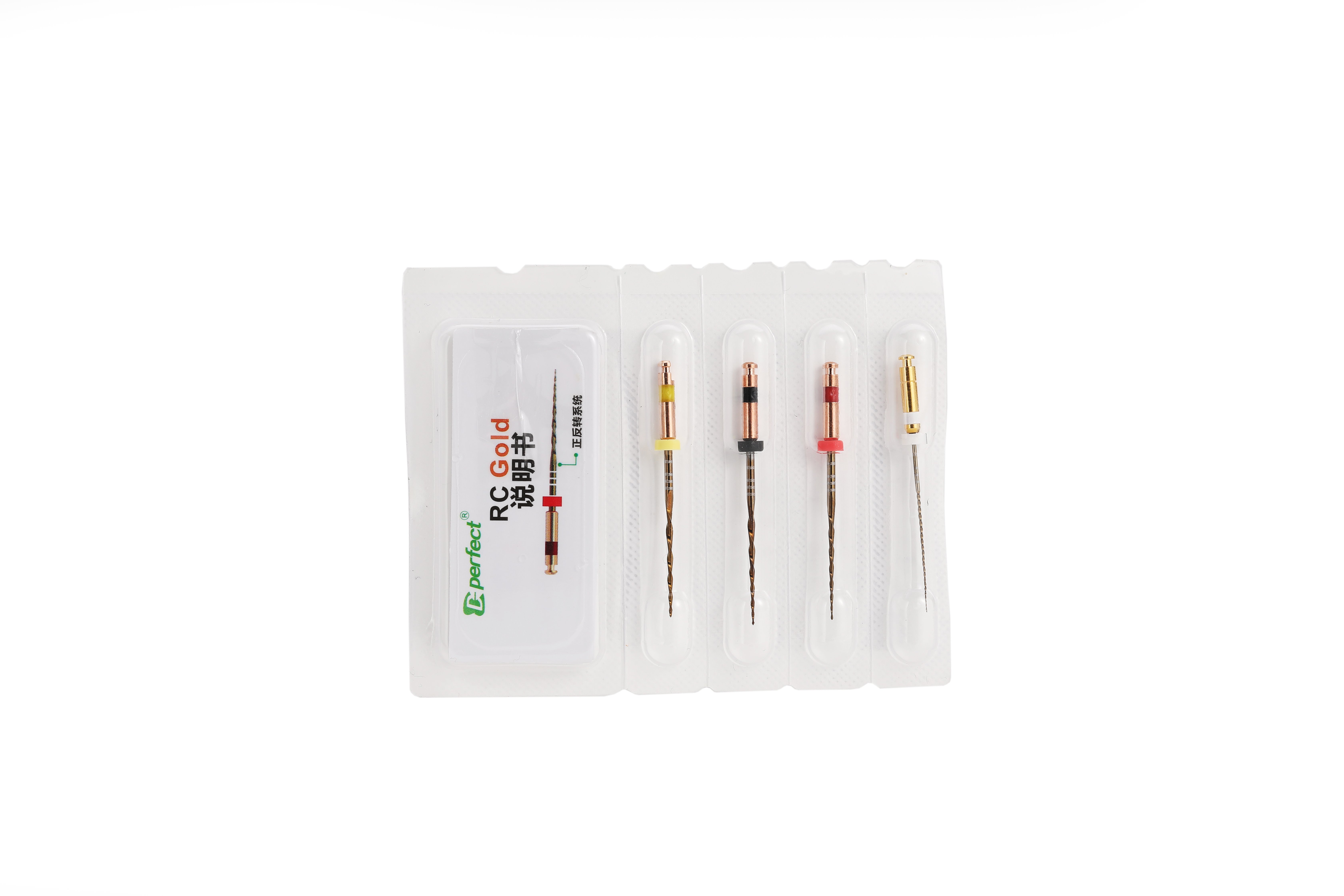 Reciprocal reciprocating gold Files