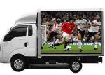 Outdoor Three Sides 1920Hz 5500CD P6 Mobile LED Billboard