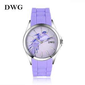 Wholesale IP silver case silicone sports watches mineral glass unisex quartz watch from china suppliers