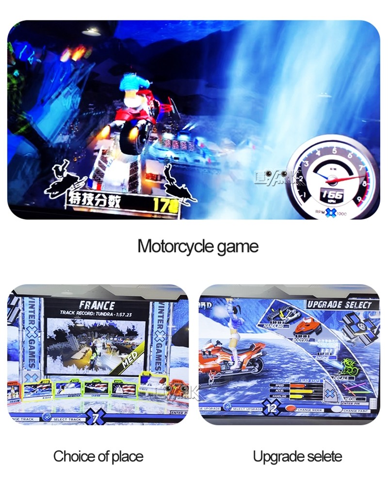 Extreme Riding 2 Arcade Video Game Moto Race Game Coin Operated Racing Game Console