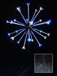 Outdoor LED Firework Light Decorations Christmas Light Decoration