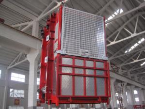 Wholesale OEM Red Construction Hoist Parts Building Lifter Single Elevator Cage for Oil Fields from china suppliers