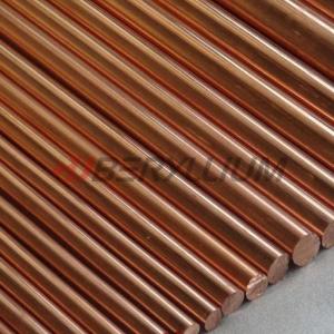 Wholesale UNS.C18150 Copper Rods Diameter 1mm - 8mm For Circuit Breaker Switches from china suppliers