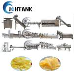 Frozen French Fries Production Line Potato Fingers Making Machine 1000kg/H