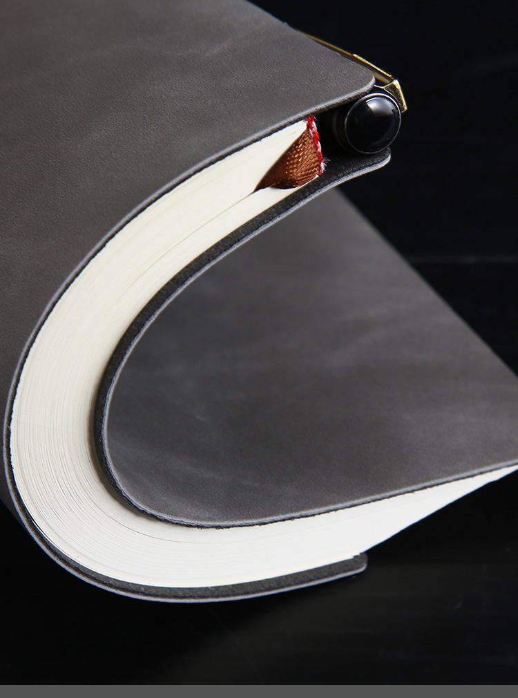 Thread Sewing A5 Custom Logo Diary Planner Notebook for Business Professionals in 2021