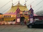 Circular Colorful Waterproof Aluminum Frame Outdoor Tent with Pagoda High Peak
