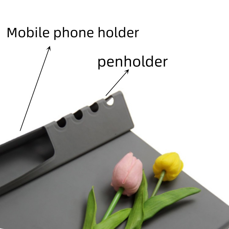 Wholesale High Quality Customised Logo Pu Leather Waterproof Folding Multifunctional Wireless Charging Mouse Pad