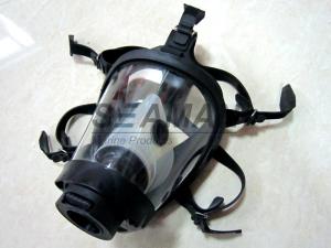 Wholesale Silicone Rubber Cylindrical Full Face Mask Gas Mask For Breathing Apparatus from china suppliers
