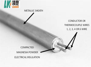 Wholesale 4 Core Shielded Mineral Insulated Metal Sheathed Cable 0.25mm 12.7mm SS321 from china suppliers