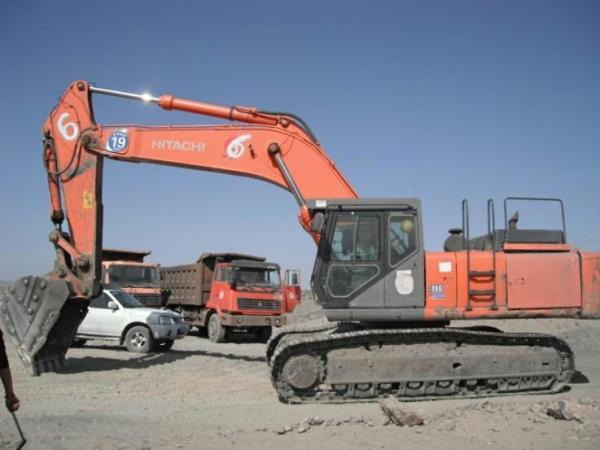 ZX450-7used excavator hitachi hydraulic excavator 2008 Curacao Paraguay Peru