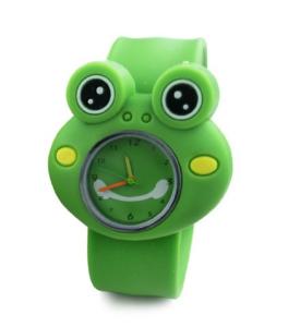 Wholesale Digital Watch Cute Frog Slap 3D Cartoon Animal Boys Girls Gifts Quartz Wrist Watches Clock from china suppliers