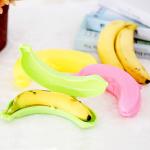 Outdoor Fruit Banana Storage Box 60g Plastic Material