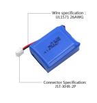 KC UL 903242-2P Li Ion Rechargeable Battery 3.7V 2500mah Cylindrical Battery