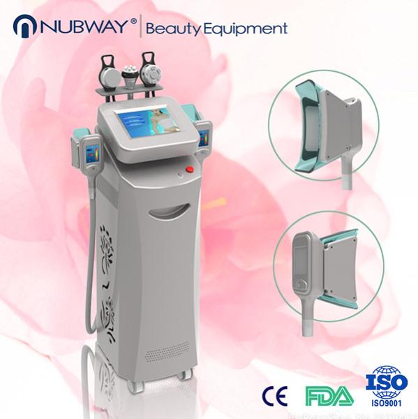 2019 Popular Fat freezing 5 heads cryolipolysis 2 cryo handles cavitation rf