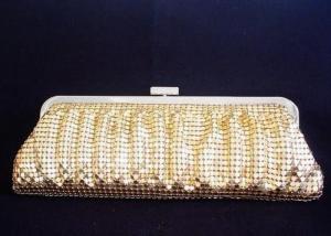 Wholesale Beautiful decorative Metallic Mesh Fabric various colors for Party Bags / Handbag from china suppliers
