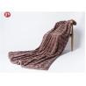 Buy cheap Soft Warm Faux Animal Fur Blanket Throw Classic square jacquard Polyester mink from wholesalers