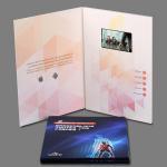 A5 Size Landscape Bespoke Video Brochures 4.3 / 5 Inch Screen Custom