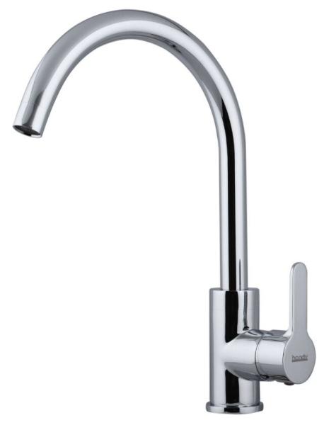 Saving water Single Handle Brass Kitchen Sink Water Faucet with ceramic