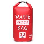 30L Backpack Dry Tube Waterproof Bag for Surfing, Swimming, Kayaking, Boating,