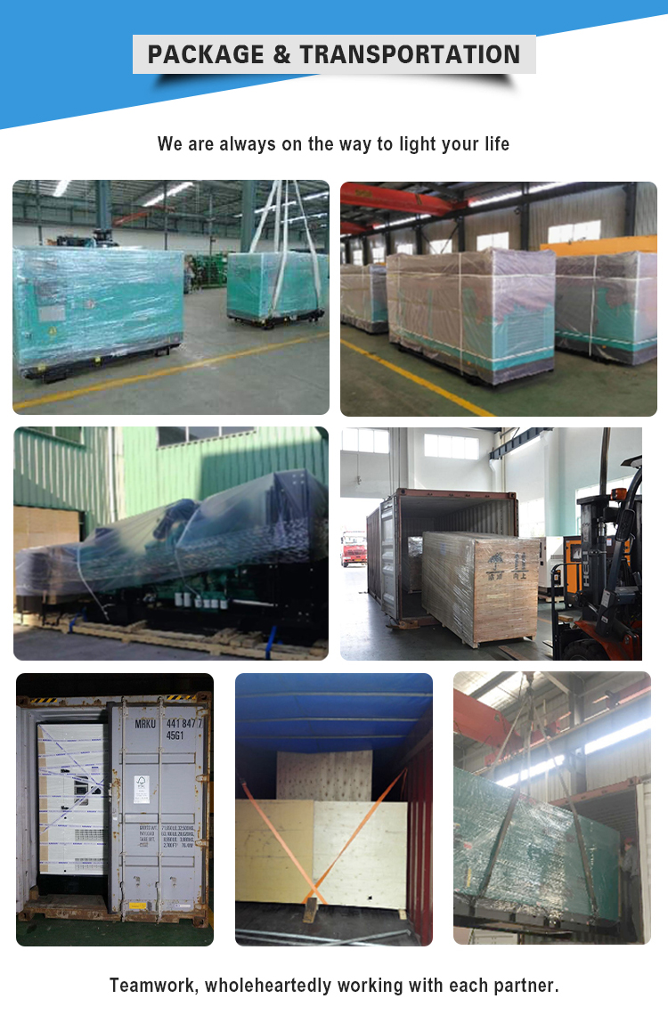 Container and Silent Type all kinds of Brand Engine 200kw 300kw 400kw 500kw 1000kw Diesel Generator Set Price Global Warranty