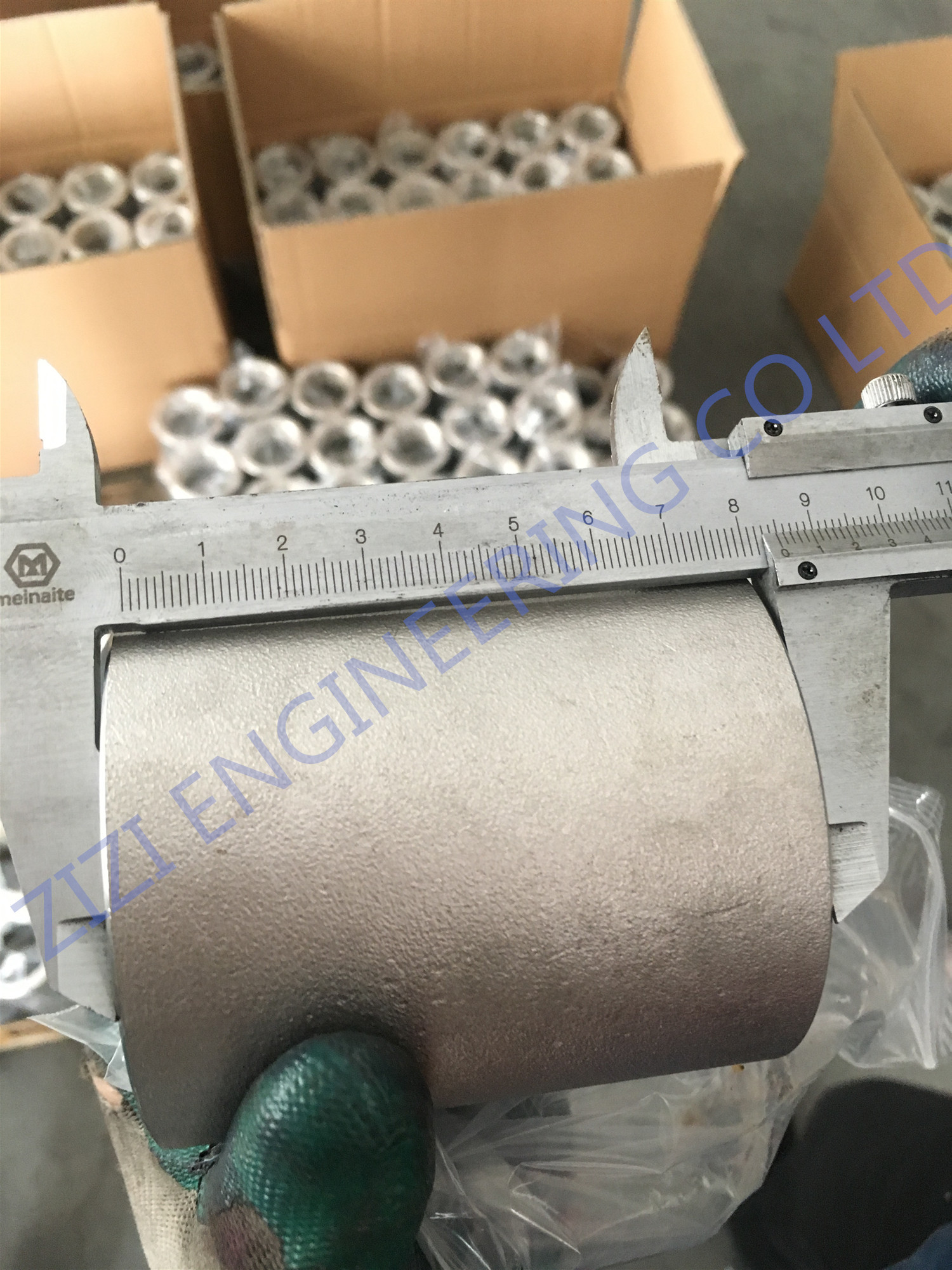 Inconel 600 BSPP Threaded Steel Pipe Coupling 1 / 8" - 4" ASME B16.11