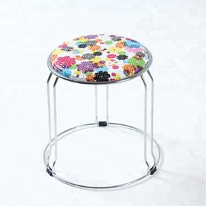 Wholesale Plastic / Cloth / PU Dining Chairs With Abrasion Resistant Stainless Steel Frame from china suppliers
