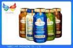 Food Grade Heat Shrink Plastic Sleeve Rolls , Custom Water Bottle Labels