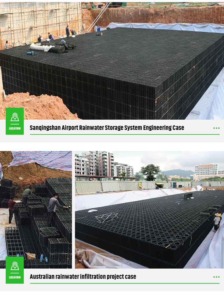 Sustainable Rainwater Harvesting With Black Stormwater Infiltration Tank