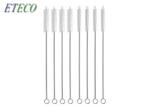 Ecofriendly White Tube Cleaning Brush 316 Stainless Steel Wire Handle