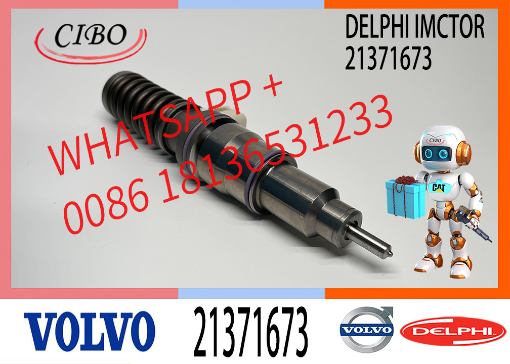 Fuel Injector BEBE4D24002 21371673 21340612 for VOL-VO D13 D13A Engine Excavator EC380D EC480D Contact 86 18136531233
