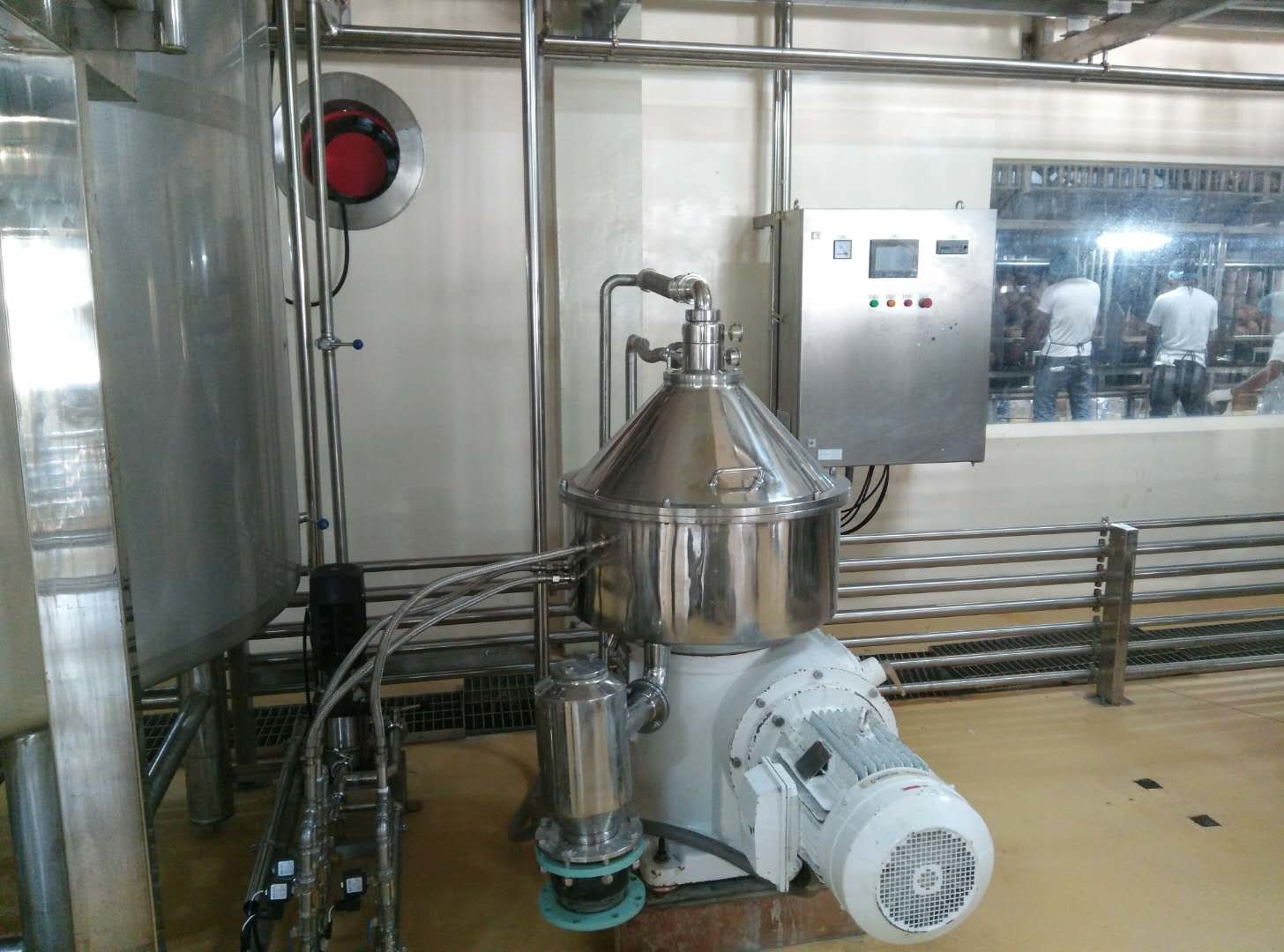 High Performance Fast Speed 3 Phase Centrifuge For Virgin Coconut Oil