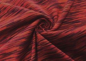 Wholesale 190GSM Stretchy Weft Knitting Fabric 100 Polyester Microfiber For Yoga Clothes Heather Red from china suppliers