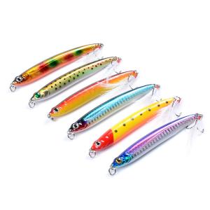 Wholesale 6 Colors 10CM/14.4G 6#Hooks Perch,Catfish Plastic Hard Bait Sinking Pencil Fishing Lure from china suppliers
