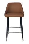 upholstered 0.078CBM/CTN PU Leather Bar Stool BC-414