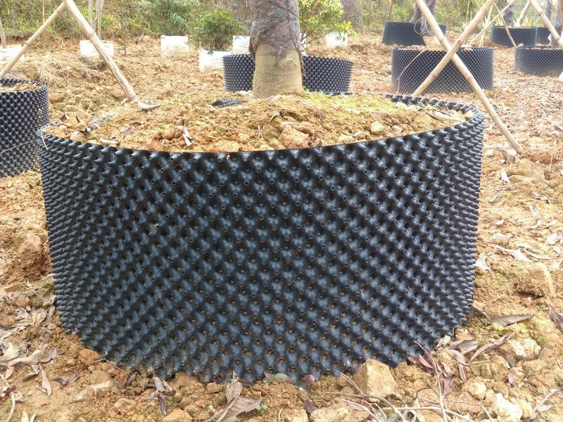 Eco Friendly Ventilated 0.5mm PVC Air Root Pruning Pot For Seed Planting