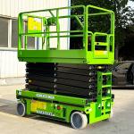 Electric Hydraulic Scissor Lift 4-18m Aerial Platform for Restaurant 320kg
