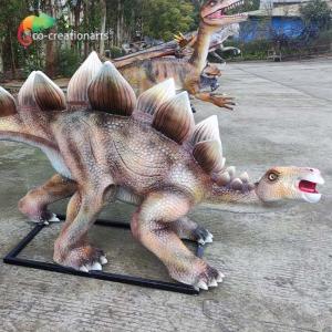 Wholesale Water Proof Replica Fiberglass Animatronic Animatronic Stegosaurus Statue from china suppliers