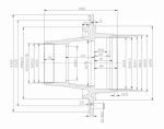Sandblasting Ten Holes 16T BPW Trailer Axle Hub