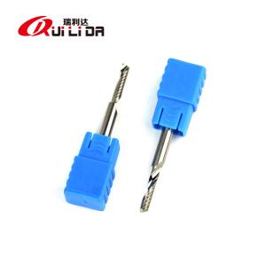 Wholesale 1f Single Flute End Mill For Aluminum Plastic Wood Acrylic Carbide 1/4 Inch 6mm from china suppliers