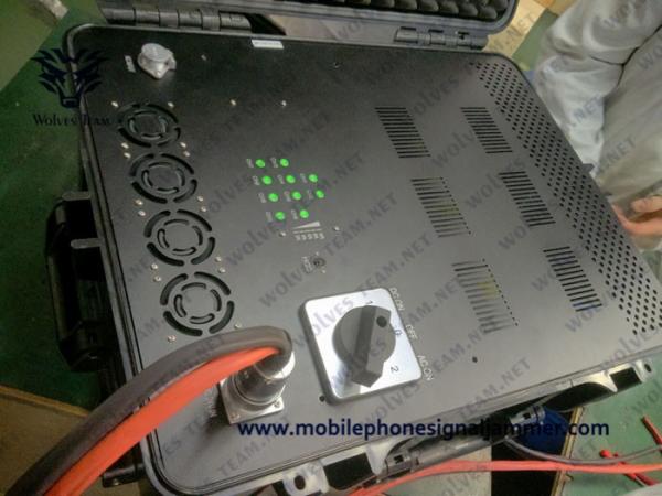 IP65 Waterproof Outdoor Vehicle All WIFI /Bluetooth GPSL1-L5 Mobile phone Jammer