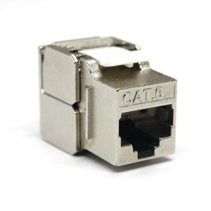 Wholesale RJ45 Shielded Toolless 180 Degree Cat6A STP Keystone Jack ISO9001 from china suppliers