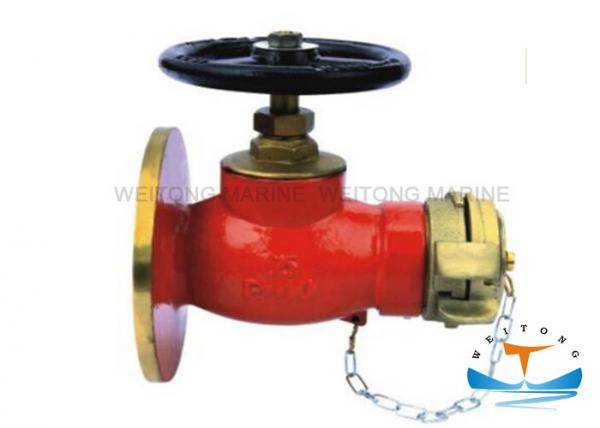 Quality 180° Flanged Bronze / Brass Marine Fire Hydrant for sale