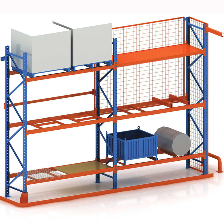 25000kg Loading Adjustable Iron Industrial Storage Rack For Factory