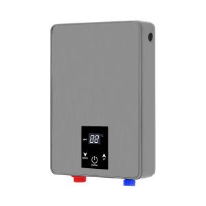 Wholesale Instant Heating Touch Screen Control Tankless Water Heater 6KW IPX4 Waterproof from china suppliers